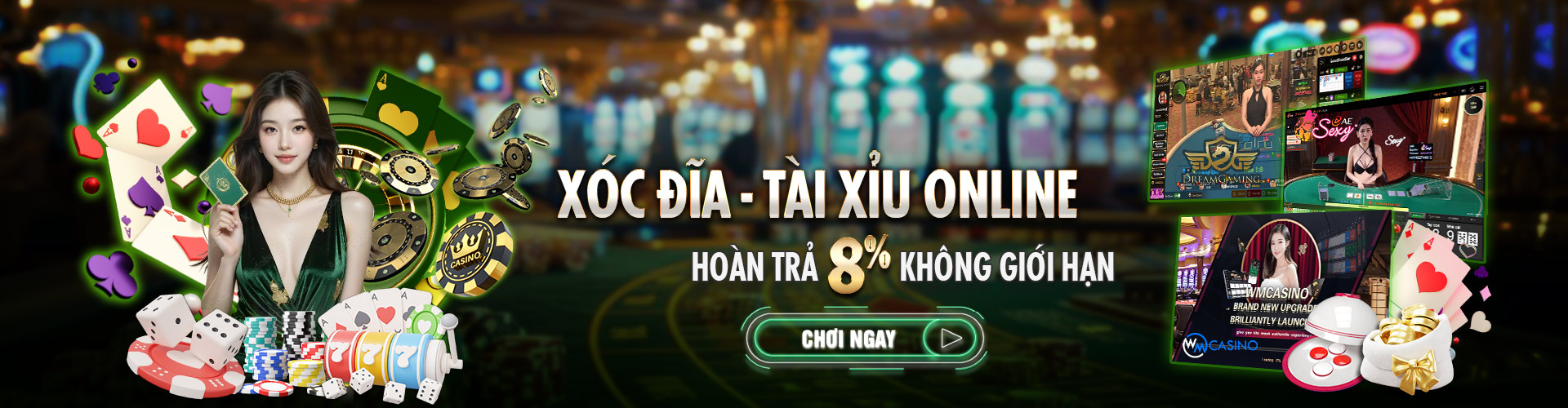 Hình ảnh quảng cáo của 8us hiển thị nền tảng và các lợi ích